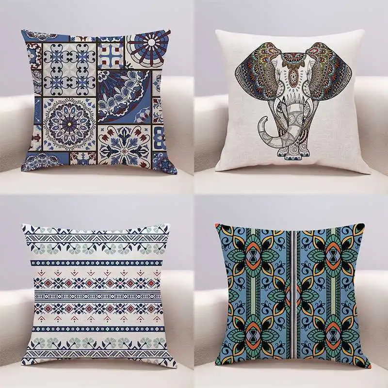 Indian Boho Throw Pillow Case Ethnic Bohemian Pillowcases for Pillows Bed Sofa Bedroom Pillow Covers Decorative 45x45 Home Decor
Indian Boho Throw Pillow Case Ethnic Bohemian Pillowcases for Pillows Bed Sofa Bedroom Pillow Covers Decorative 45x45 Home Decor