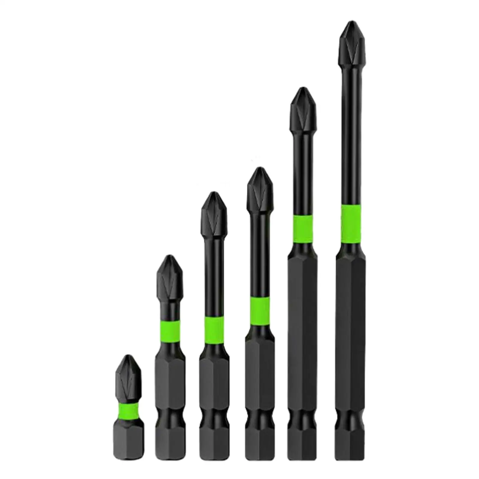 6x Impact Bit Portable 1/4 Hexagon Handle Batch Head Screw Driver Bit Woodworking Drill Bit Impact Cross Bits for DIY Project
6x Impact Bit Portable 1/4 Hexagon Handle Batch Head Screw Driver Bit Woodworking Drill Bit Impact Cross Bits for DIY Project