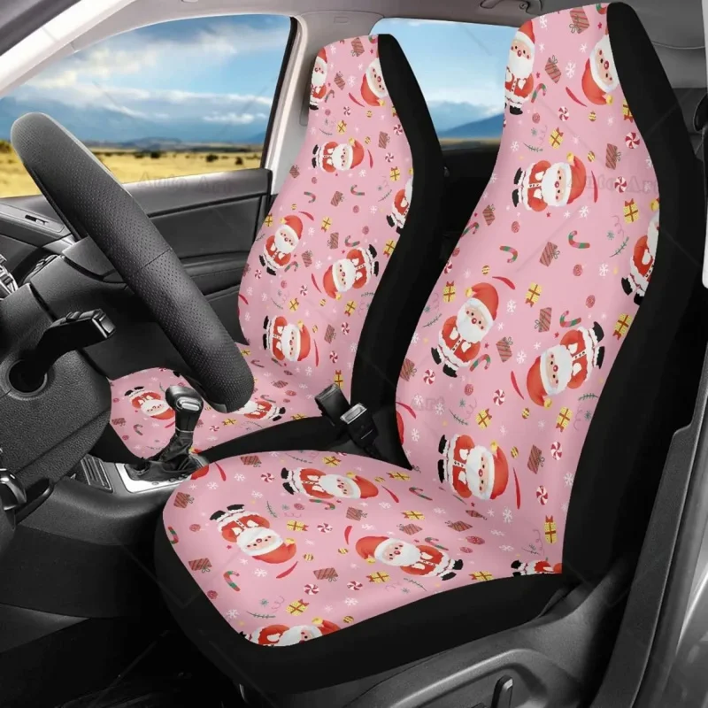 Christmas Auto Seat Covers Decor Cartoon Santa Claus Cars Interior Front Seat Covers for Women Mens Vehicle Front Cushion Cover
Christmas Auto Seat Covers Decor Cartoon Santa Claus Cars Interior Front Seat Covers for Women Mens Vehicle Front Cushion Cover