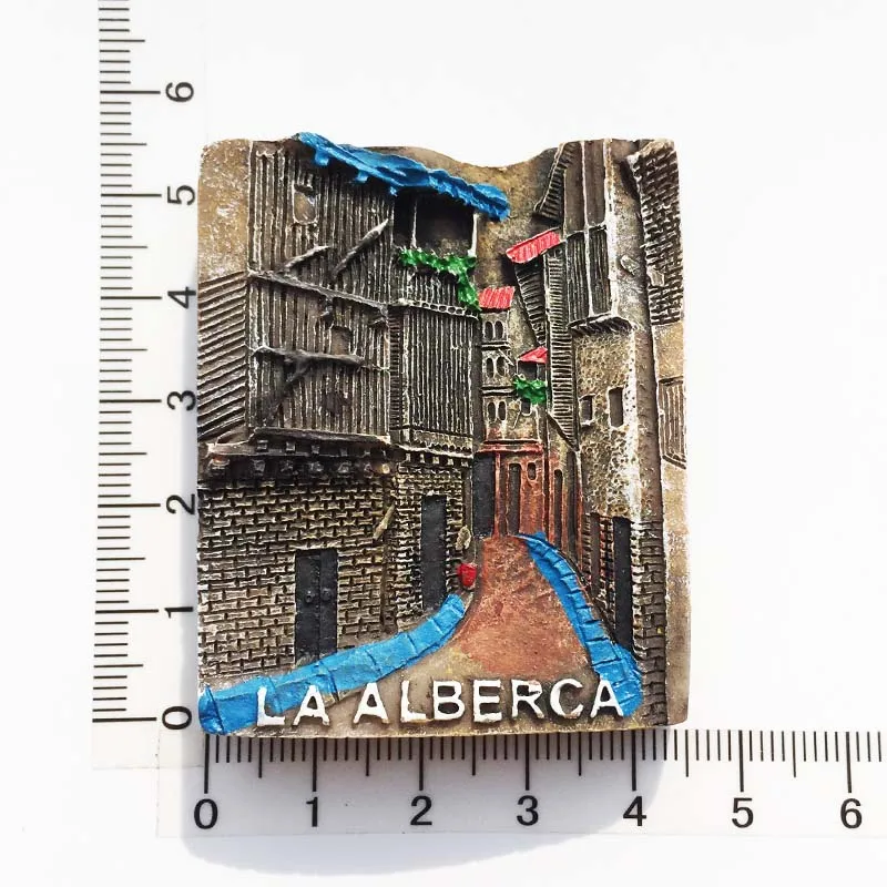 Spanish town Lalverca old Street tourism souvenir decorative crafts gift resin magnet refrigerator magnets
Spanish town Lalverca old Street tourism souvenir decorative crafts gift resin magnet refrigerator magnets