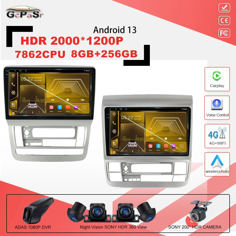 Автомагнитола на Android 13 с процессором 7862CPU для Toyota Alphard 2002-2011, Авторадио, 4G, мультимедийный видеоплеер, навигация GPS, 1 Din
Автомагнитола на Android 13 с процессором 7862CPU для Toyota Alphard 2002-2011, Авторадио, 4G, мультимедийный видеоплеер, навигация GPS, 1 Din
