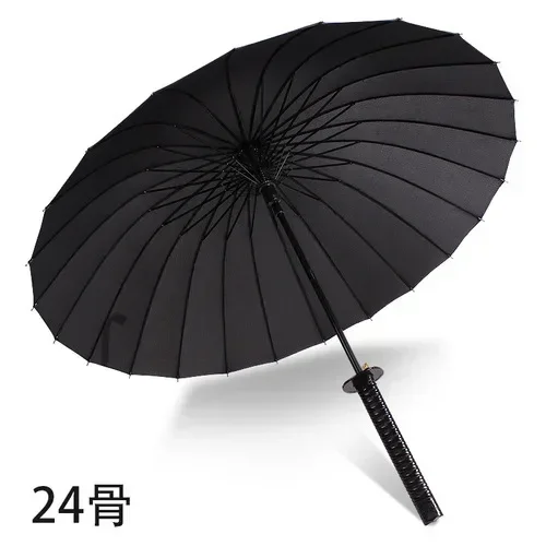 

Детский зонт, ветрозащитный самурайский меч, уличный Зонт с длинной ручкой, катана, подарок для мужчины, Гарда чува, бытовые товары