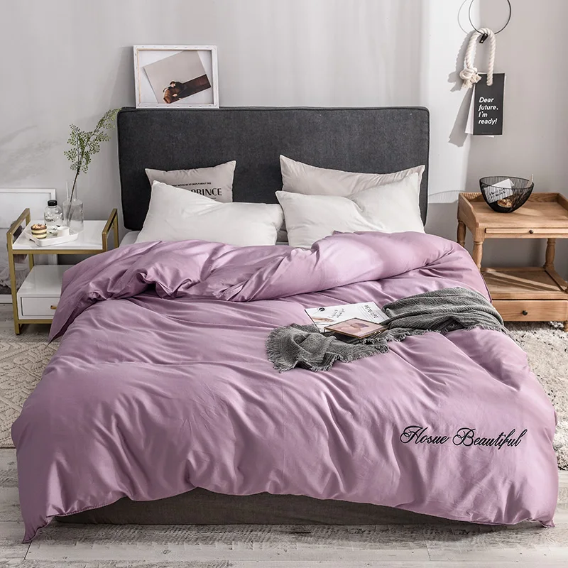 600TC Egyptian Cotton Simple Embroidery Style Solid Color Soft Quality Duvet Cover Queen King Size Multiple Sizes Available#s
600TC Egyptian Cotton Simple Embroidery Style Solid Color Soft Quality Duvet Cover Queen King Size Multiple Sizes Available#s