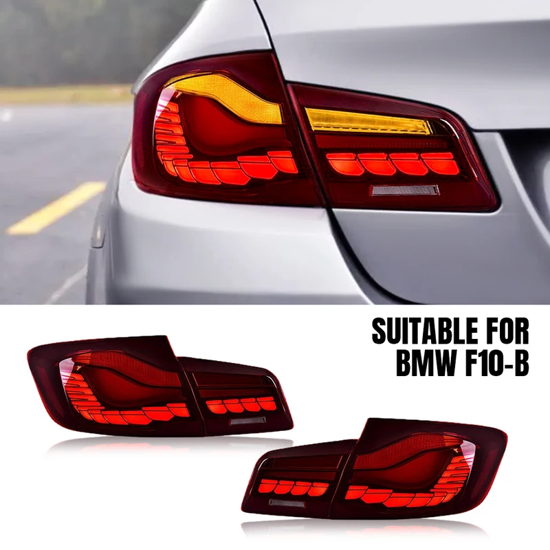2X LED Tail Light For BMW 5 Series F10 F18 M5 520i 530i 535i 540i 528i 2011-2017 Rear Taillight Turn Signal Lamp Car Accessories
2X LED Tail Light For BMW 5 Series F10 F18 M5 520i 530i 535i 540i 528i 2011-2017 Rear Taillight Turn Signal Lamp Car Accessories