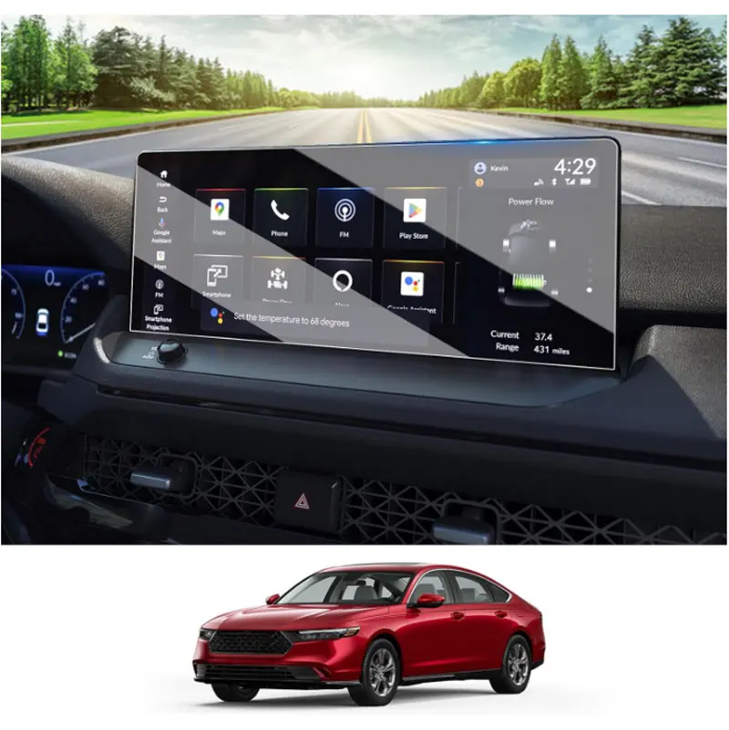 Для Honda Accord 2023 12,3 дюймов Автомобильная информационная система GPS навигация защита экрана из закаленного стекла Защитная пленка для экрана из стали
Для Honda Accord 2023 12,3 дюймов Автомобильная информационная система GPS навигация защита экрана из закаленного стекла Защитная пленка для экрана из стали