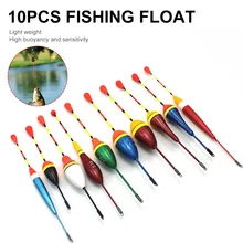 10pcs Fishing Floats Foam Light Highly Sensitive Fishing Buoy Bobbers with Mixed Color & Size Fishing Tackle Equipment Accessory
10pcs Fishing Floats Foam Light Highly Sensitive Fishing Buoy Bobbers with Mixed Color & Size Fishing Tackle Equipment Accessory