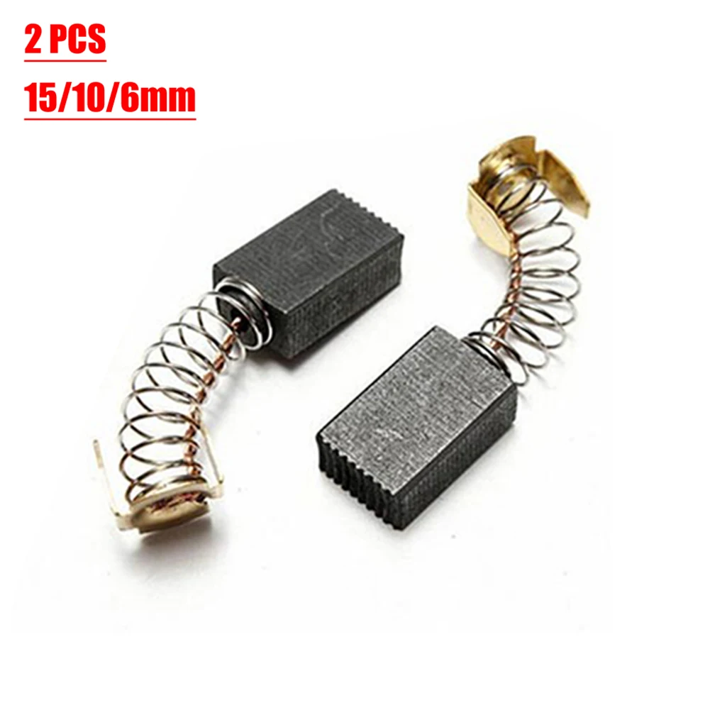 For Electric Hammer Power Tool Carbon Brush 2 Pcs Accessories Carbon Electric Drill For Electric Hammer Metal Useful
For Electric Hammer Power Tool Carbon Brush 2 Pcs Accessories Carbon Electric Drill For Electric Hammer Metal Useful