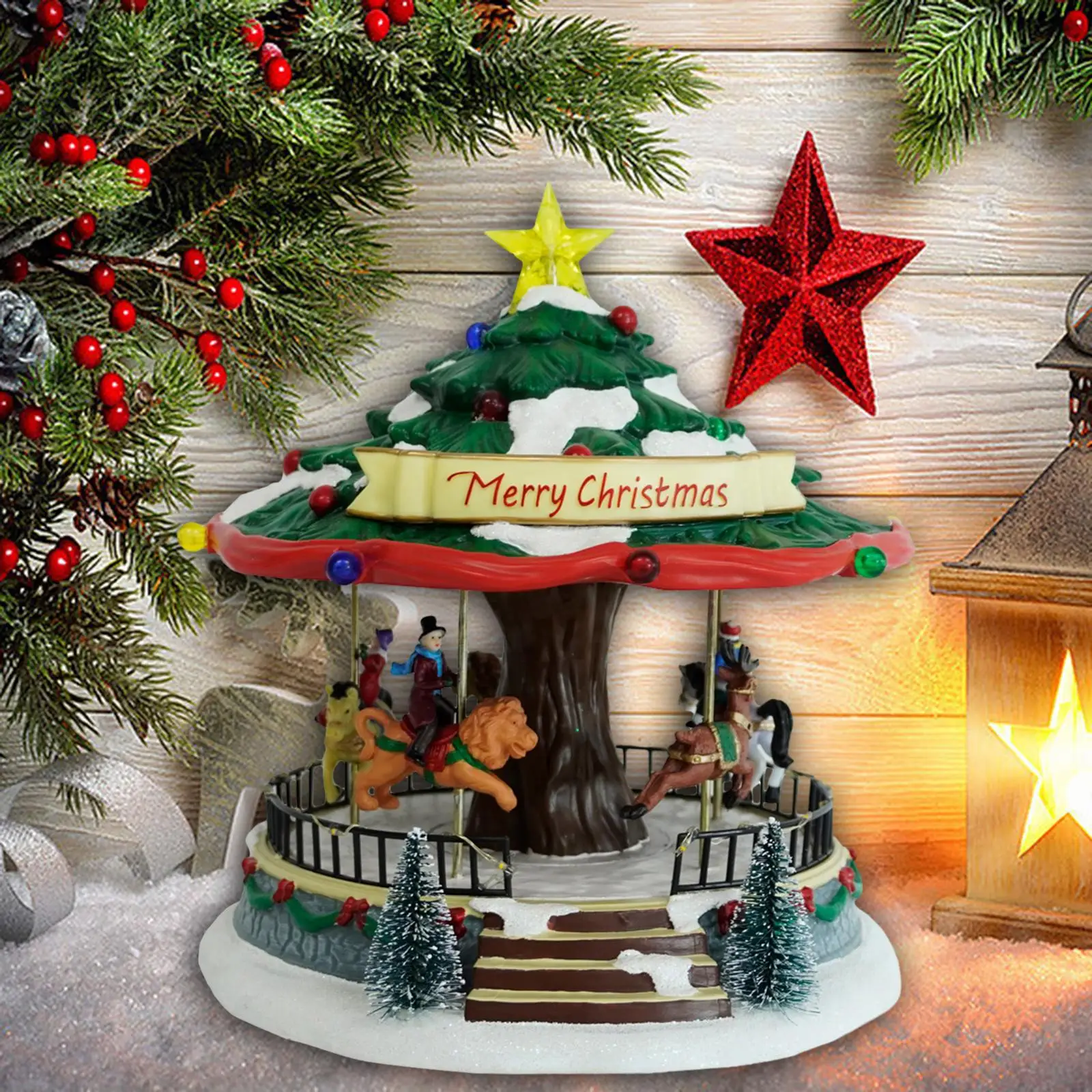 Musical Box Christmas Decorative Premium with Music Ornaments Home Decoration for Gift Anniversary Birthday Collectible Unisex
Musical Box Christmas Decorative Premium with Music Ornaments Home Decoration for Gift Anniversary Birthday Collectible Unisex