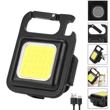 Mini COB Torch, 800 Lumens Super Bright Rechargeable Mini Torch 3 Light Modes with Folding Stand Bottle Opener and Magnet Base
Mini COB Torch, 800 Lumens Super Bright Rechargeable Mini Torch 3 Light Modes with Folding Stand Bottle Opener and Magnet Base