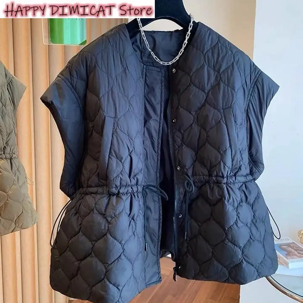 Woman Outwear Plus Size Waistcoat Autumn Women Short Sleeve Jacket Female Cotton Padded Sleeveless Coat Korean Style
Woman Outwear Plus Size Waistcoat Autumn Women Short Sleeve Jacket Female Cotton Padded Sleeveless Coat Korean Style