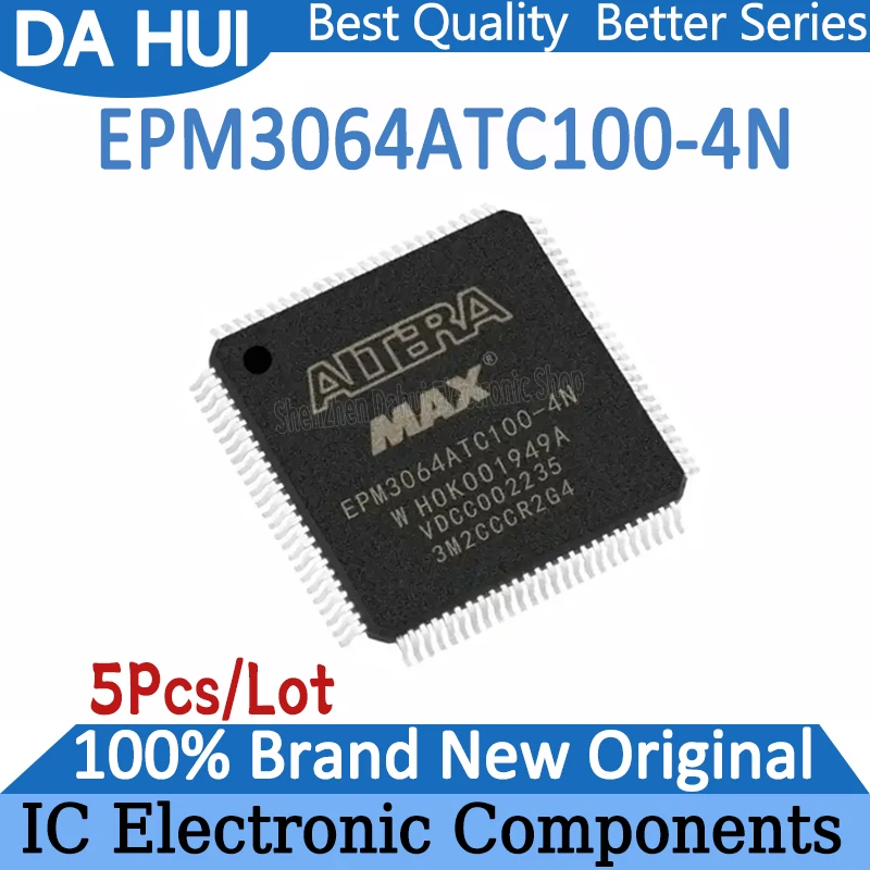

5Pcs EPM3064ATC100-4N EPM3064ATC100-4 EPM3064ATC100 EPM3064ATC EPM3064 EPM IC MCU Chip TQFP-100