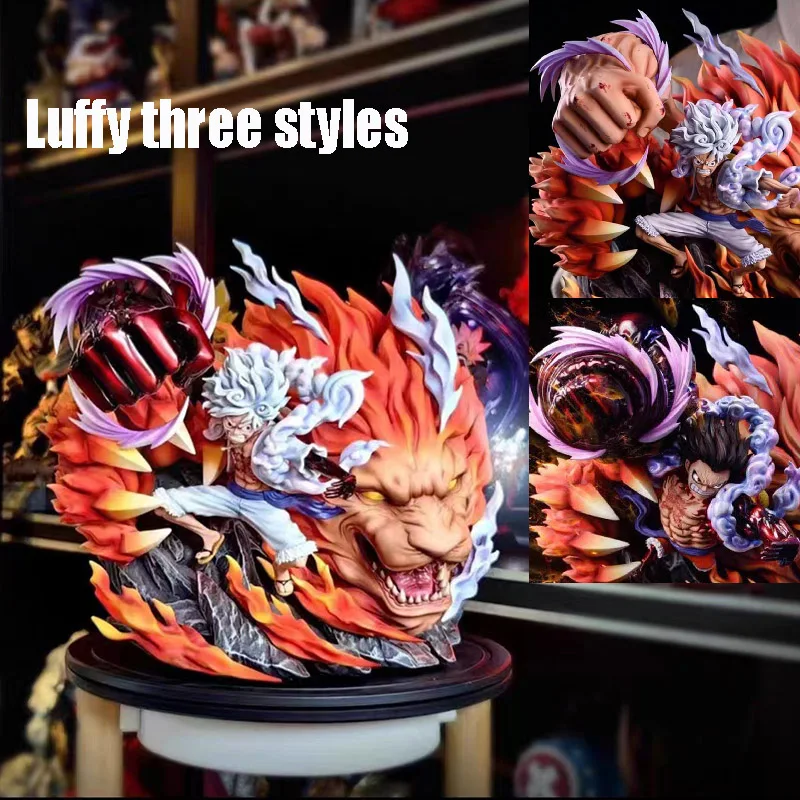 Anime Karma Fire Luffy Gear 5 Fugure One Piece Figurine GK Big Fist Nika Luffy Snake Man Gk PVC Lion Statue Scene Collection Toy
Anime Karma Fire Luffy Gear 5 Fugure One Piece Figurine GK Big Fist Nika Luffy Snake Man Gk PVC Lion Statue Scene Collection Toy