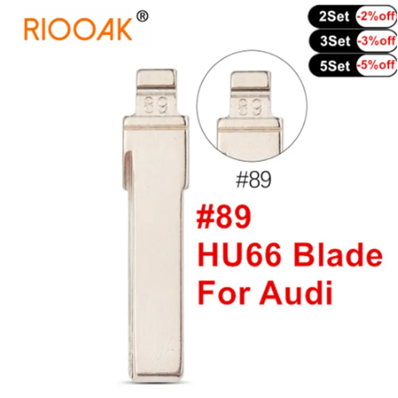 5/10pcs Original Blade Remote Uncut #89 HU66 Car Key Blade Replacement Flip Folding Remote Key Blade Car Blank For Audi A6L
5/10pcs Original Blade Remote Uncut #89 HU66 Car Key Blade Replacement Flip Folding Remote Key Blade Car Blank For Audi A6L