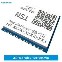 Serial to Ethernet Module CDEBYTE NS1 TTL Level to RJ45 Ethernet Low Power Consumption Modbus Gateway MQTT Modbus TCP to RTU
Serial to Ethernet Module CDEBYTE NS1 TTL Level to RJ45 Ethernet Low Power Consumption Modbus Gateway MQTT Modbus TCP to RTU