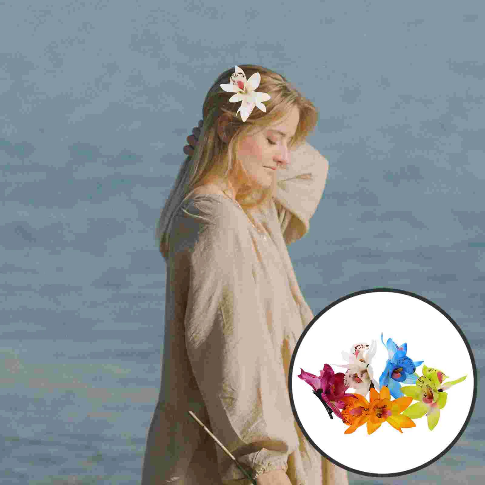 5 Pcs Vacation Limelight Hair Holder Flower Clips for Headgear Iron Decor Women Hairpin Miss Cute Girls
5 Pcs Vacation Limelight Hair Holder Flower Clips for Headgear Iron Decor Women Hairpin Miss Cute Girls