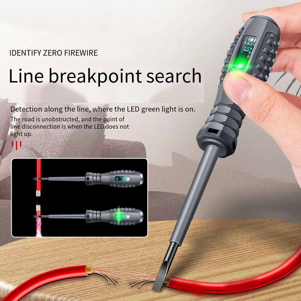

Двухцветный электронный ручка, цифровой тестер напряжения, ручка, Бесконтактный индукционный карандаш для измерения напряжения переменного тока, инструменты вольтметра