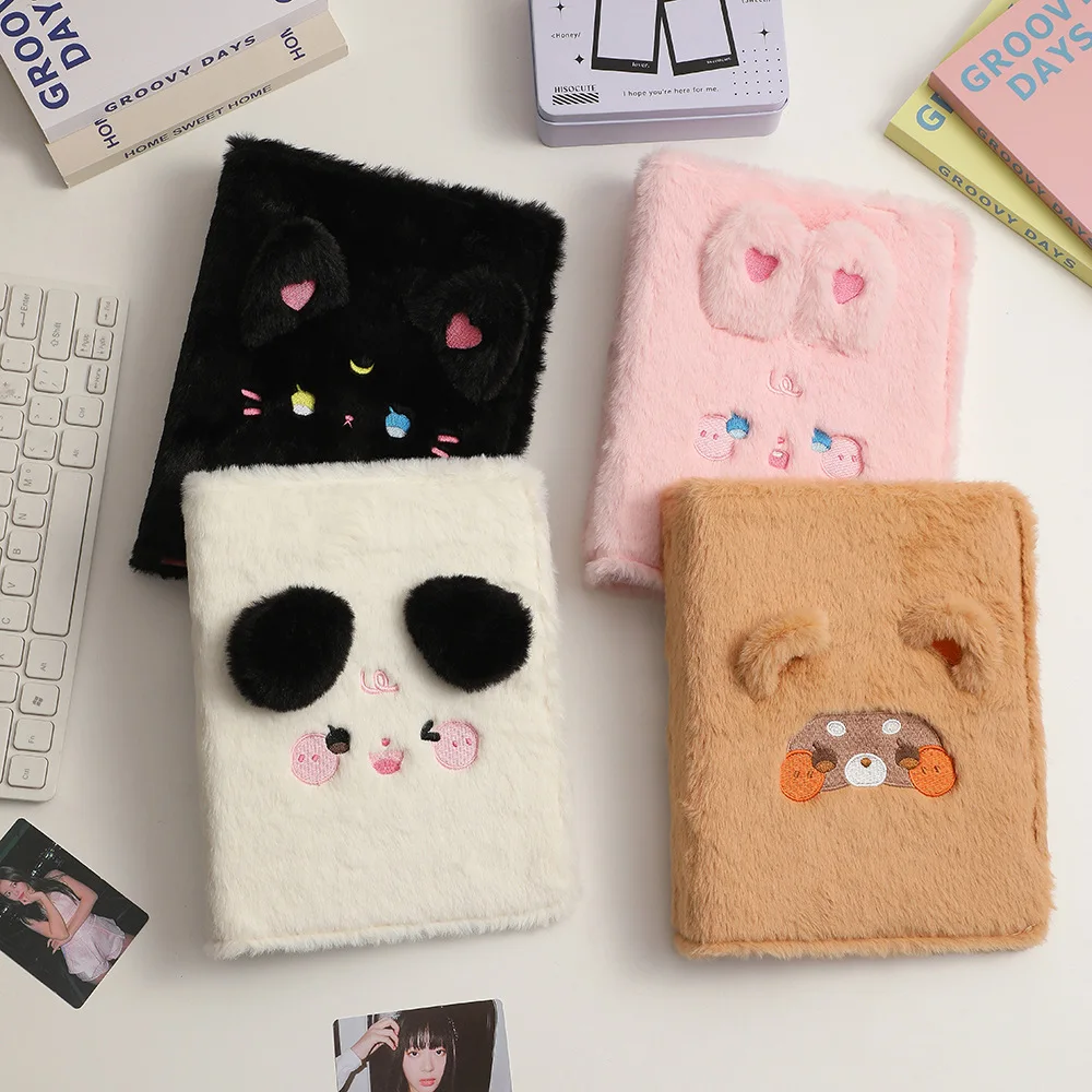 A5 Plush Binder Book Photos Album 10 Pages Photocard Collect Cute idol Journal Cover Replaceable Storage School Supplies
A5 Plush Binder Book Photos Album 10 Pages Photocard Collect Cute idol Journal Cover Replaceable Storage School Supplies