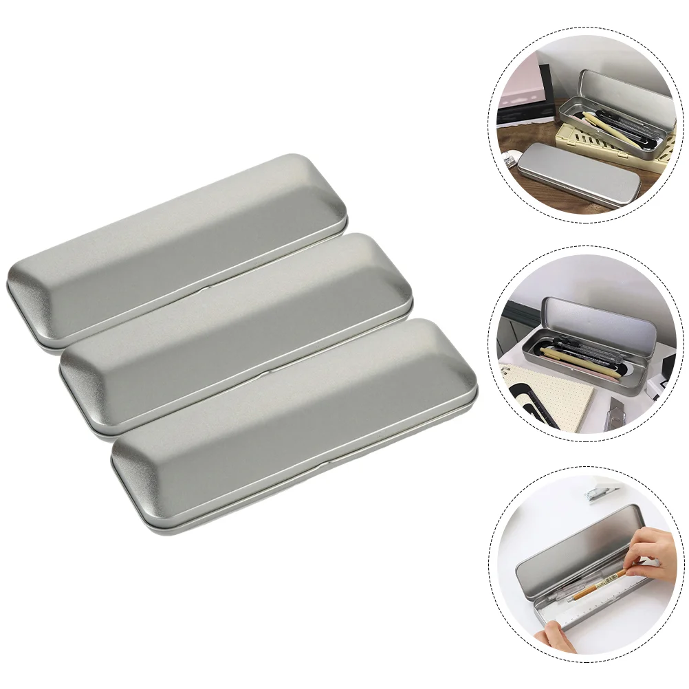 Tin Box Metal Case Pen Organizer Tinplate Cases School Kids Case Hinged Student Storage Container Containers Tins Makeup
Tin Box Metal Case Pen Organizer Tinplate Cases School Kids Case Hinged Student Storage Container Containers Tins Makeup