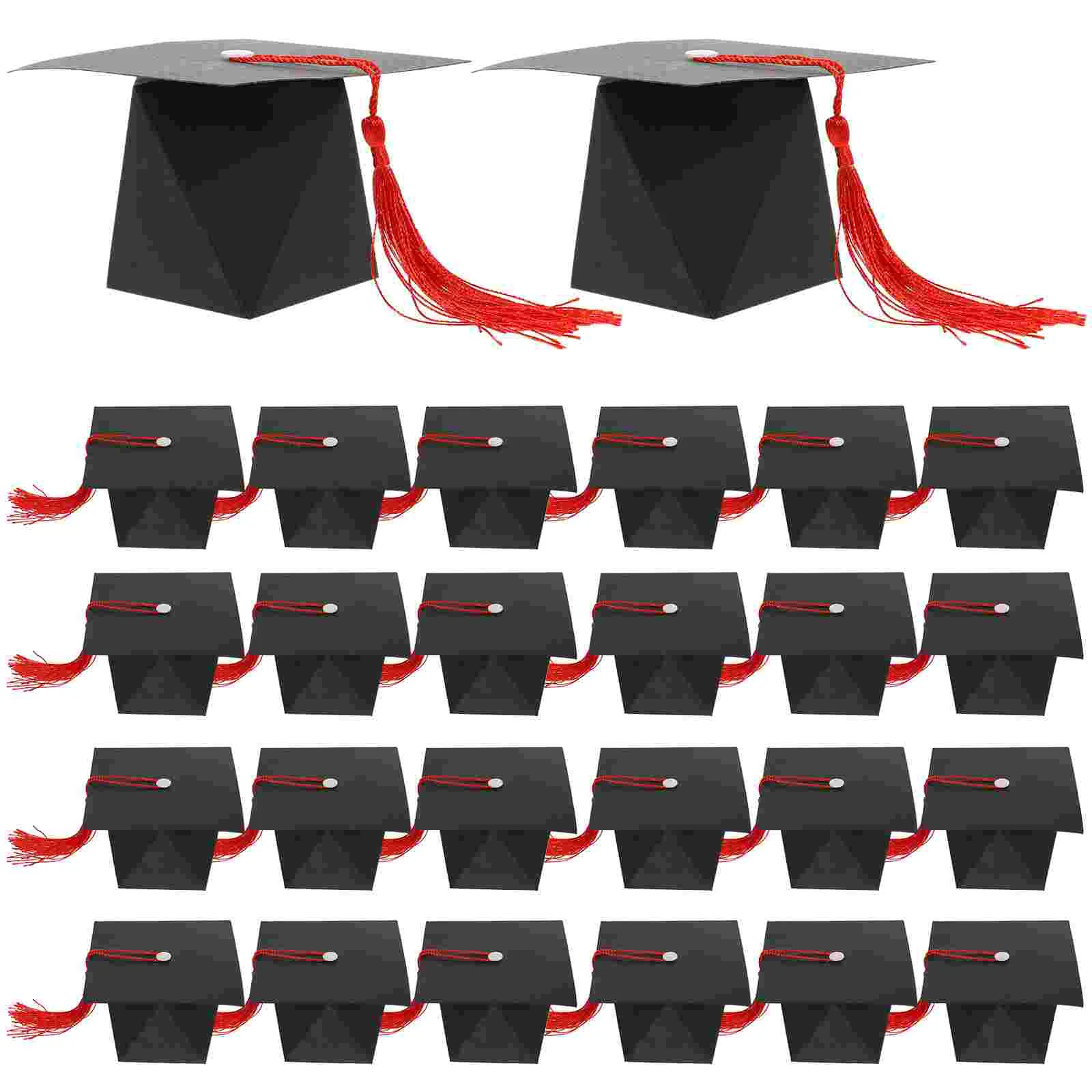50 Pcs Bachelor Hat Packing Box Graduation Gift Graduate Gifts Candy Boxes Mini Caps Paper Case Delicate Party Favors Holder
50 Pcs Bachelor Hat Packing Box Graduation Gift Graduate Gifts Candy Boxes Mini Caps Paper Case Delicate Party Favors Holder