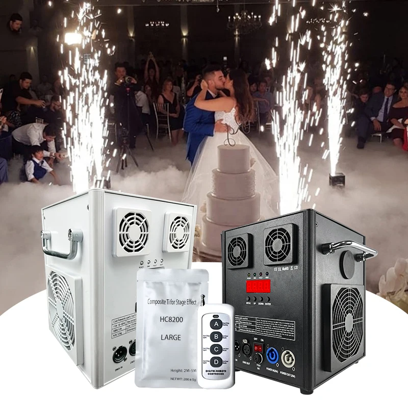 

700W cold spark machine cold Fireworks Machine Wedding Nightclub cold flame sprayer Equipment Stage Fireworks Machine