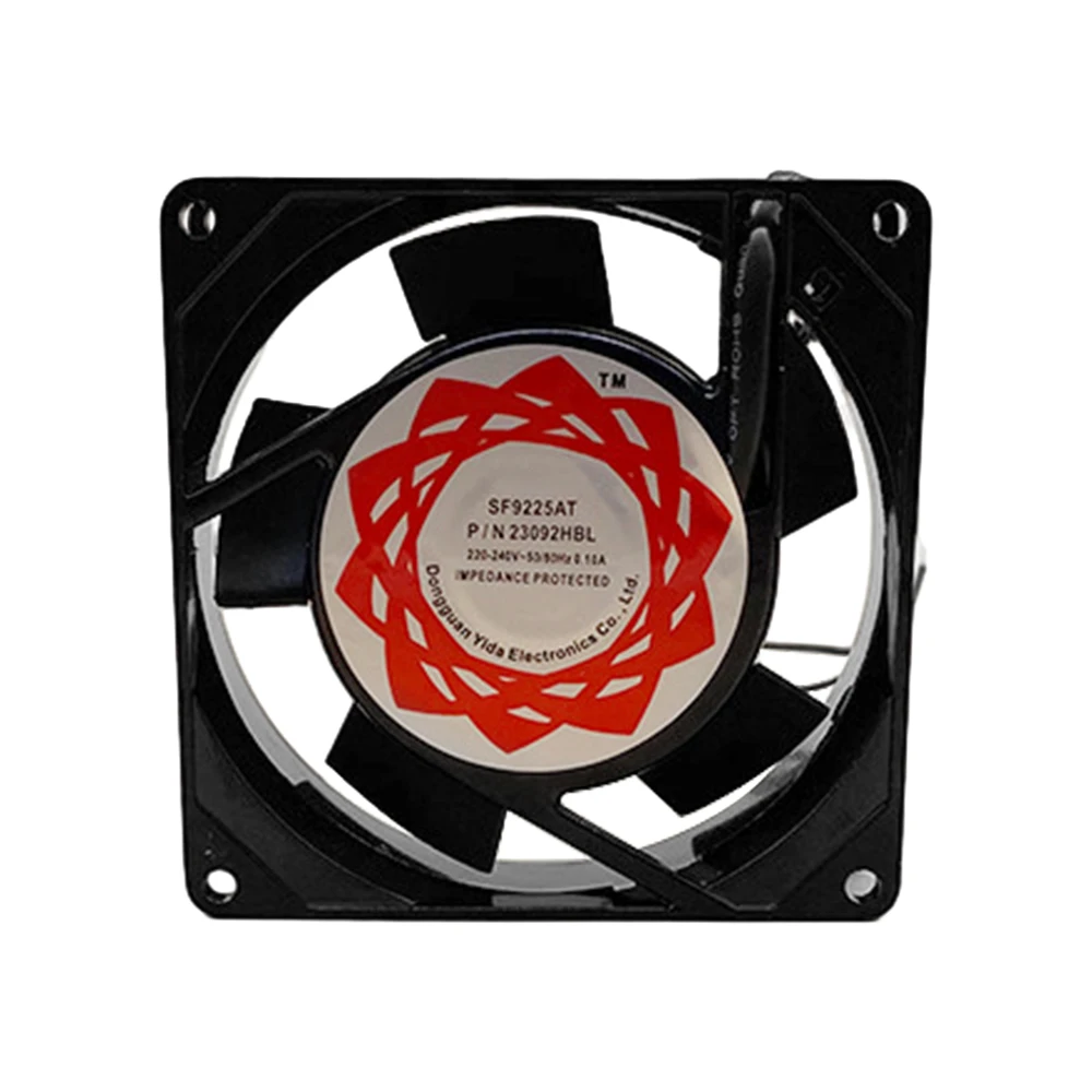 DP-9225 AT Industrial AC Fan 110V 220V AC Ball Lead Cabinet Cooling Exhaust Fan 2300r/min for Ultrasonic Cabinet
DP-9225 AT Industrial AC Fan 110V 220V AC Ball Lead Cabinet Cooling Exhaust Fan 2300r/min for Ultrasonic Cabinet