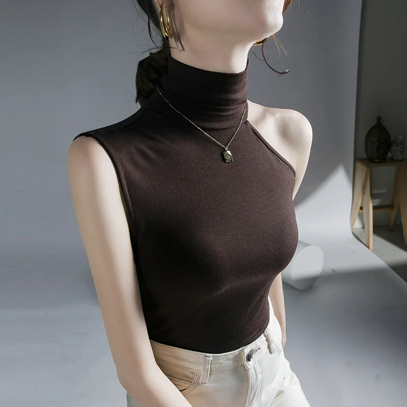 High Quality 2024 Women Tops Asymmetry T-shirt Female Pure Color Clothing Winter Autumn Sexy Crop Top Clothes Casual Blouse Y2k
High Quality 2024 Women Tops Asymmetry T-shirt Female Pure Color Clothing Winter Autumn Sexy Crop Top Clothes Casual Blouse Y2k