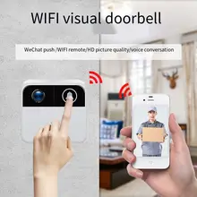 Wifi Doorbell Smart Electronic Peephole Video Night Vision Door Video Camera Viewer Wireless Intercom Home Alarm Video Doorbell
Wifi Doorbell Smart Electronic Peephole Video Night Vision Door Video Camera Viewer Wireless Intercom Home Alarm Video Doorbell
