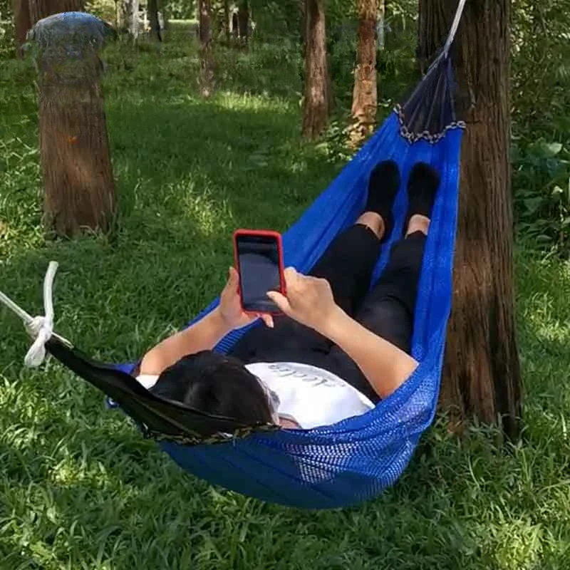 Travel Camping Hammocks Lounge Hunting Canopies Hanging Hammocks Sun Loungers Sleeping Baby Rede De Descanso Outdoor Furniture
Travel Camping Hammocks Lounge Hunting Canopies Hanging Hammocks Sun Loungers Sleeping Baby Rede De Descanso Outdoor Furniture