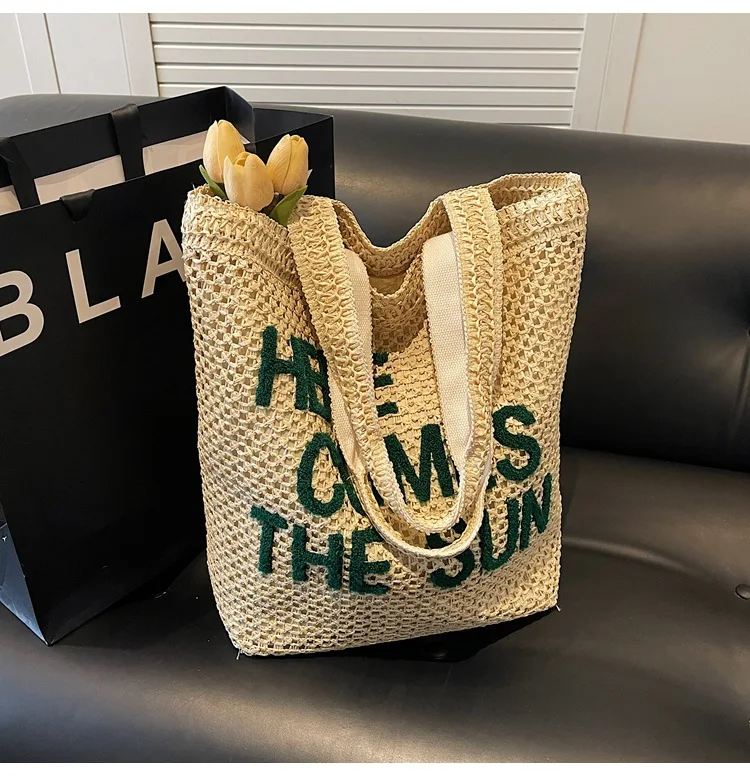 Embroidered Straw Summer Tote Bag 7 S13d381cd182b45408519be024c2cb8abI