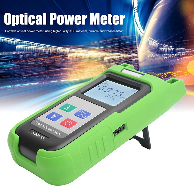 

KomShine-KPM-35 Fiber Optic Power Meter, FTTH -70 ~ + 6dBm, 7 Wavelength, Hand-Held Fiber Optical Testers, Free Shipping