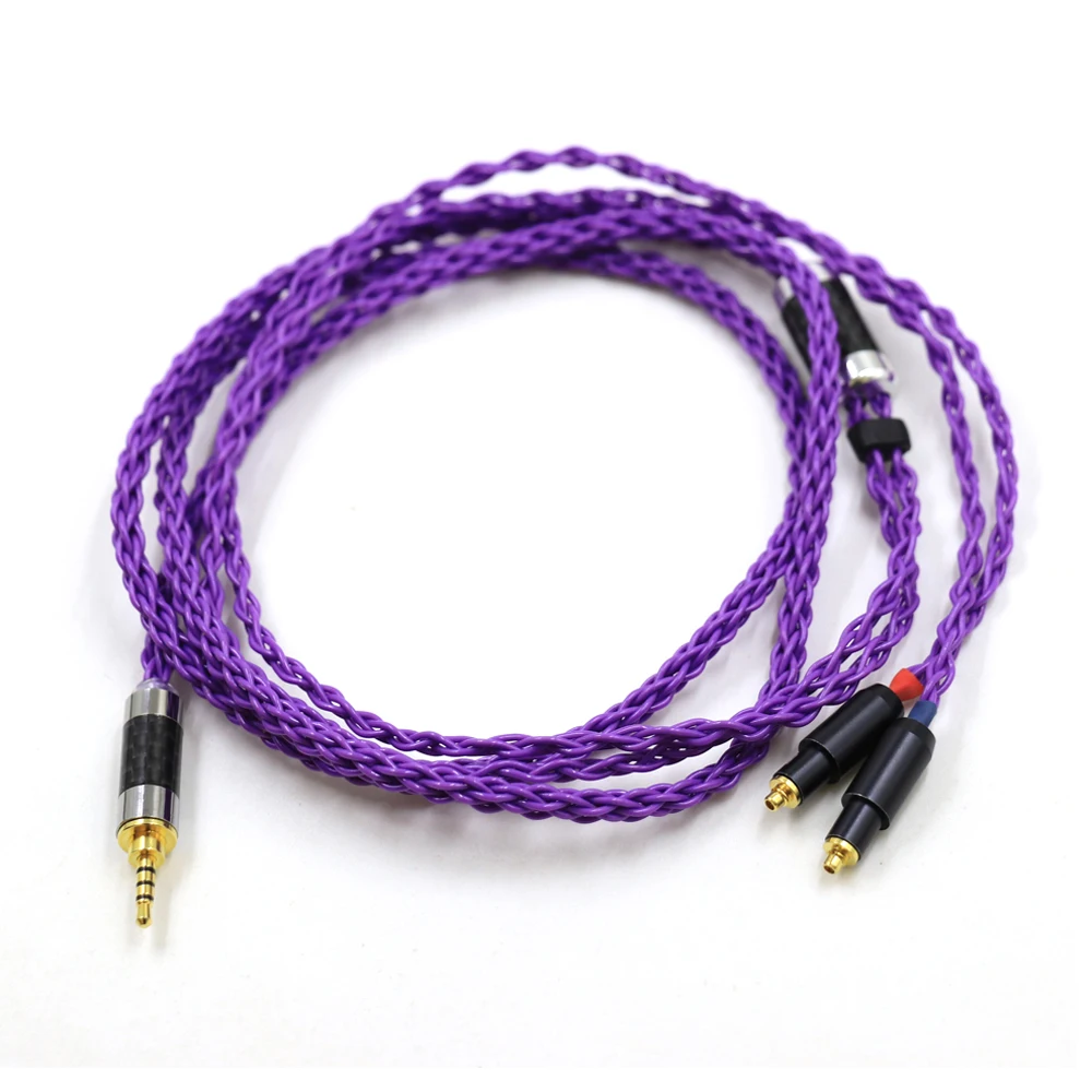 2,5 мм 4,4 мм XLR 3,5 мм 8-жильный посеребренный фиолетовый кабель для наушников SRH1540 SRH1840 SRH1440
2,5 мм 4,4 мм XLR 3,5 мм 8-жильный посеребренный фиолетовый кабель для наушников SRH1540 SRH1840 SRH1440