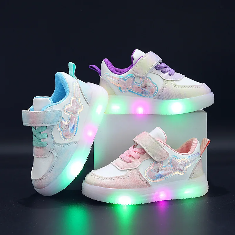Sneakers Korean Casual Sneakers Spring and Autumn New Children's Lights Boys and Girls Cartoon White Shoes Glow shoes for kids
Sneakers Korean Casual Sneakers Spring and Autumn New Children's Lights Boys and Girls Cartoon White Shoes Glow shoes for kids