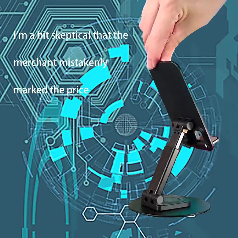 360 Degree Rotating Aluminum Alloy Phone Stand Portable Folding Telescopic Live Metal For Ultimate Convenience And Versatility 
360 Degree Rotating Aluminum Alloy Phone Stand Portable Folding Telescopic Live Metal For Ultimate Convenience And Versatility