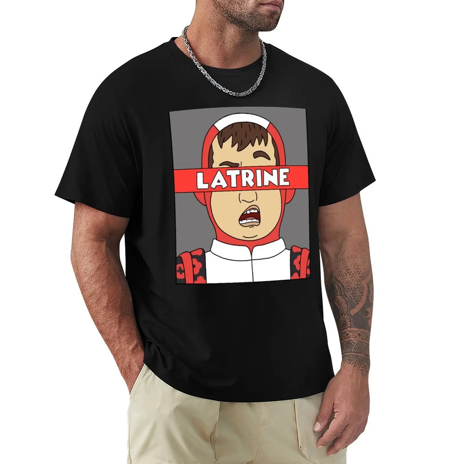 

LATRINE T-Shirt quick drying customs design your own quick-drying mens plain t shirts