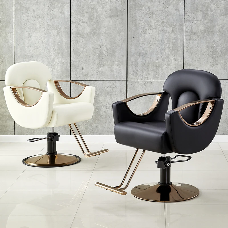 

Эстетическое кресло для салона красоты, вращающееся винтажное вращающееся кресло для педикюра, парикмахерское оборудование