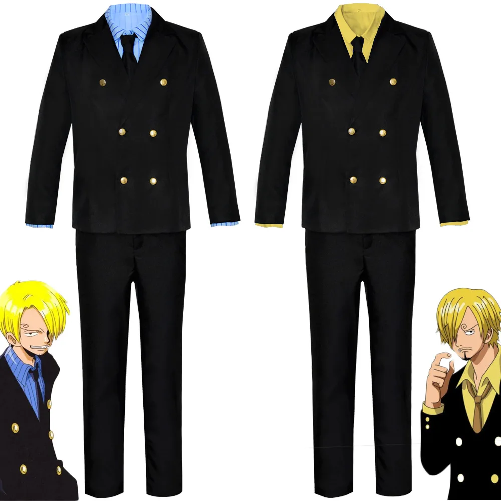 Костюмы для косплея аниме Sanji, костюмы, желтый топ, синий топ, костюм Sanji Cos, костюм на Хэллоуин, вечерние, косплей для мужчин и женщин
Костюмы для косплея аниме Sanji, костюмы, желтый топ, синий топ, костюм Sanji Cos, костюм на Хэллоуин, вечерние, косплей для мужчин и женщин