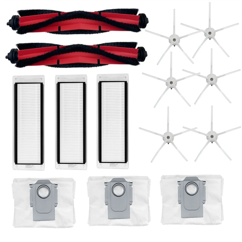 Запчасти SANQ для робота-пылесоса Xiaomi Roborock Q5 Q5 +, основная боковая щетка, фильтр НЕРА, мешочек для пыли, аксессуары
Запчасти SANQ для робота-пылесоса Xiaomi Roborock Q5 Q5 +, основная боковая щетка, фильтр НЕРА, мешочек для пыли, аксессуары