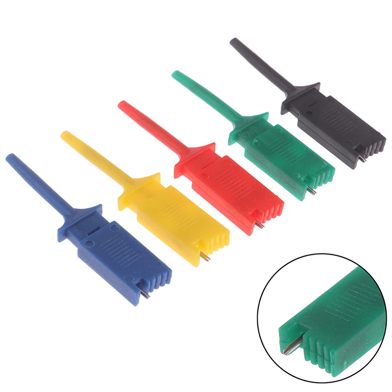 5Pcs/set Needle Test Hook Mini Grabber Kits SMD IC Test Hook Clip Jumper Probe Logic Analyzer Testing Accessories Clip
5Pcs/set Needle Test Hook Mini Grabber Kits SMD IC Test Hook Clip Jumper Probe Logic Analyzer Testing Accessories Clip