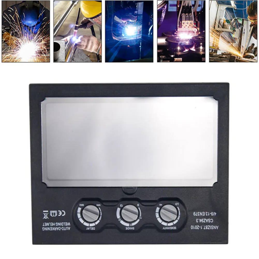 Auto Darkening Welding Filter Industrial PA/PP With Manual Level Setting Function 0.35 Inch Thickness 1 Pc Automatic Dimming
Auto Darkening Welding Filter Industrial PA/PP With Manual Level Setting Function 0.35 Inch Thickness 1 Pc Automatic Dimming