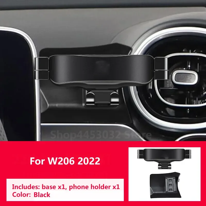 Gravity Car Phone Holder For Mercedes Benz C Class W206 2022-2023 Paired With A Special Bracket Base Accessories
Gravity Car Phone Holder For Mercedes Benz C Class W206 2022-2023 Paired With A Special Bracket Base Accessories