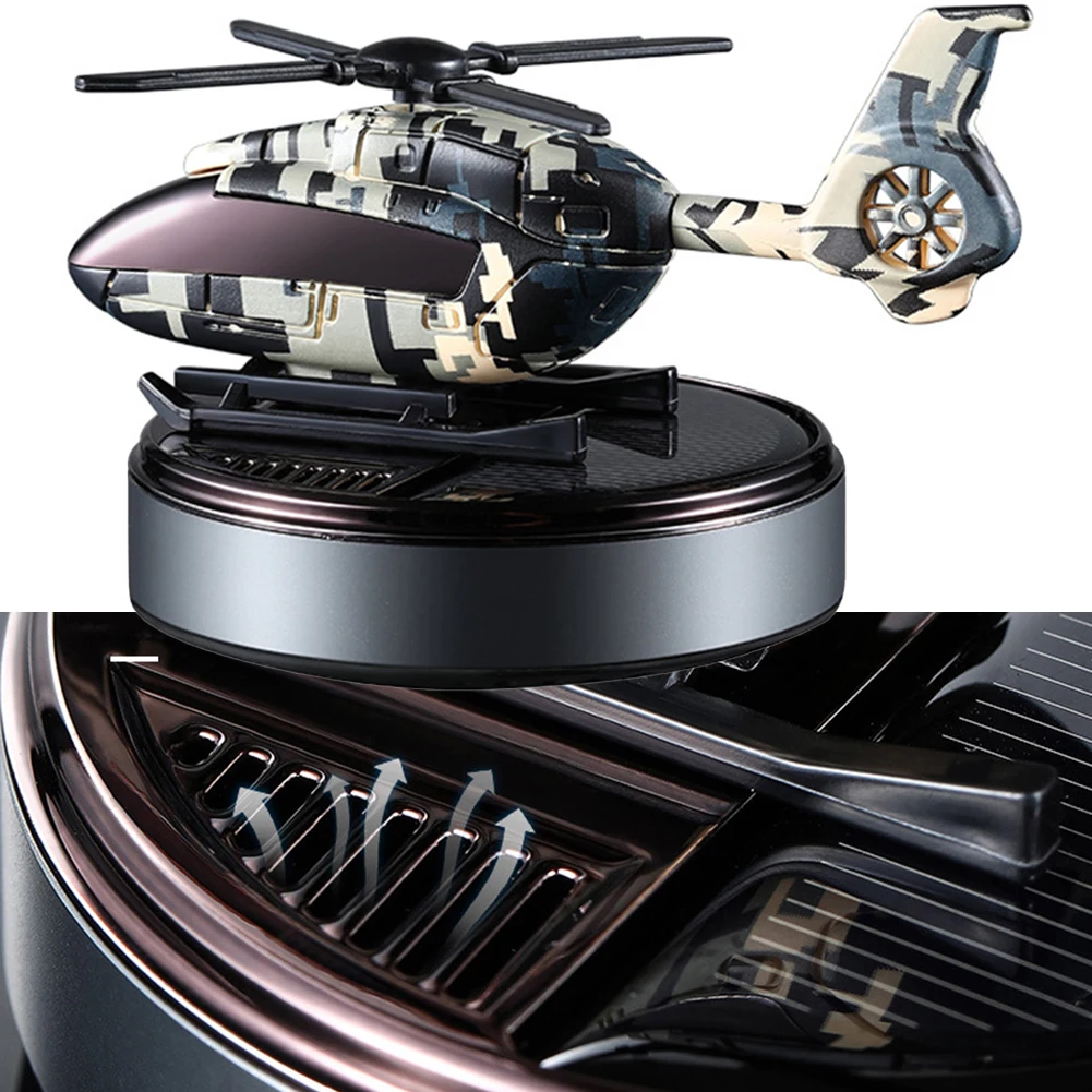 1set Aroma Diffuser Automatic Solar Power Rotating Airplane Helicopter Car Perfume Auto Alloy Universal For Most Car Models
1set Aroma Diffuser Automatic Solar Power Rotating Airplane Helicopter Car Perfume Auto Alloy Universal For Most Car Models