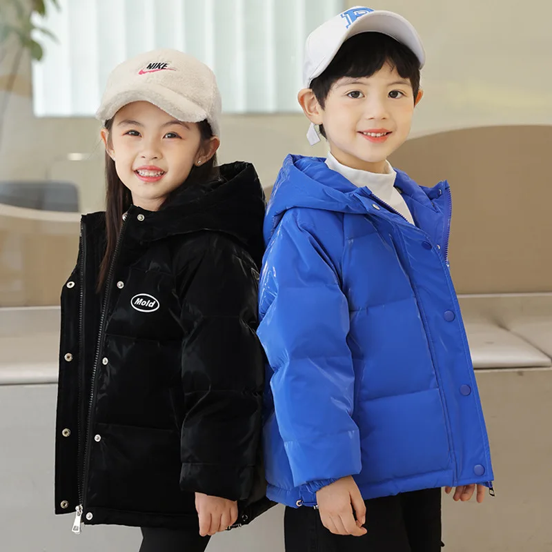 2023 Korean Children Boys Winter Down Jacket Printed Letter Hooded Boy Outerwear Coat 3-14 Years Kids Teenager Parka Outfit
2023 Korean Children Boys Winter Down Jacket Printed Letter Hooded Boy Outerwear Coat 3-14 Years Kids Teenager Parka Outfit