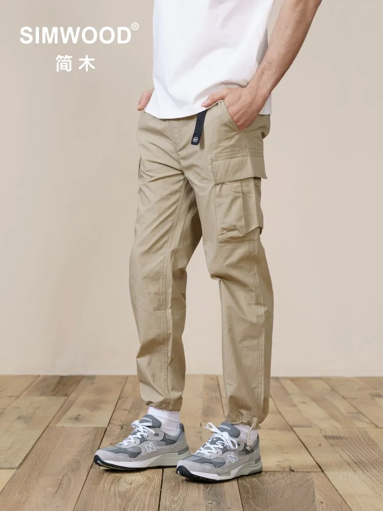 SIMWOOD 2023 Autumn New Loose Tapered Cargo Pants Military Trousers Tactical Hiking Ankle-length Work Safari Style Outdoor Pants
SIMWOOD 2023 Autumn New Loose Tapered Cargo Pants Military Trousers Tactical Hiking Ankle-length Work Safari Style Outdoor Pants