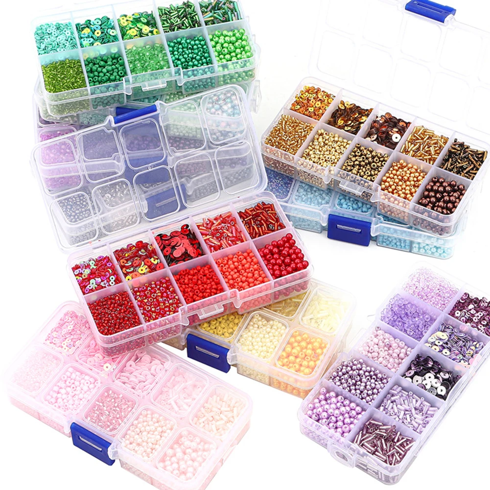 Plastic Beads Set Box For Bracelet Jewelry Making Bulk Needlework DIY Accessories Imitation Pearl Spacer Bead Kits
Plastic Beads Set Box For Bracelet Jewelry Making Bulk Needlework DIY Accessories Imitation Pearl Spacer Bead Kits