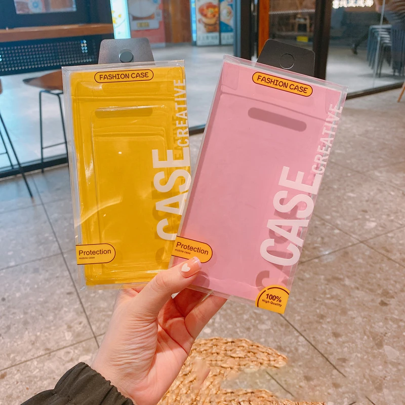 100pcs Plastic Retail Packaging Clear Box Package Universal Pink Yellow Packing box For iPhone Xiaomi
100pcs Plastic Retail Packaging Clear Box Package Universal Pink Yellow Packing box For iPhone Xiaomi