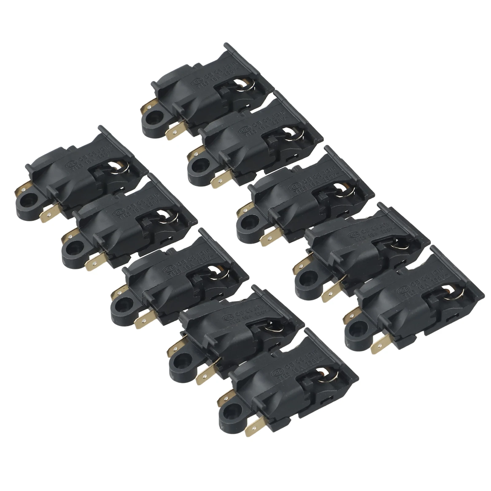 10pcs Electric Kettle Switch Thermostat Temperature Control XE-3 JB-01E 16A 250V 2 Pin Terminal Electric Kettle Switch 4.6x2.2mm
10pcs Electric Kettle Switch Thermostat Temperature Control XE-3 JB-01E 16A 250V 2 Pin Terminal Electric Kettle Switch 4.6x2.2mm