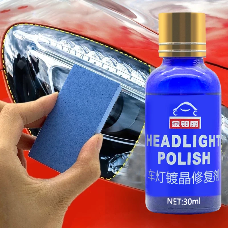 30ML Car Polishing Headlight Repair Refurbishment Liquid Car Light Repair Agent Window Glass Cleaner Repair Headlight
30ML Car Polishing Headlight Repair Refurbishment Liquid Car Light Repair Agent Window Glass Cleaner Repair Headlight