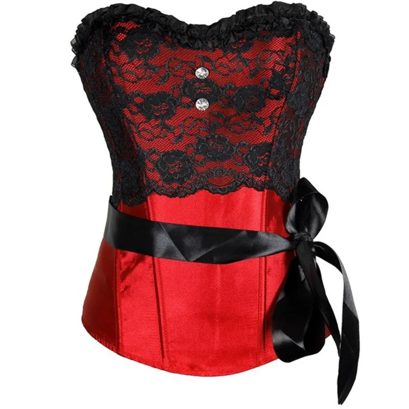 

Palace Clothing Corset Bustier Women's Lace Tight Sexy and Charming Push Up Vest Retro Figure Shaper Party Waist Tight Underwear