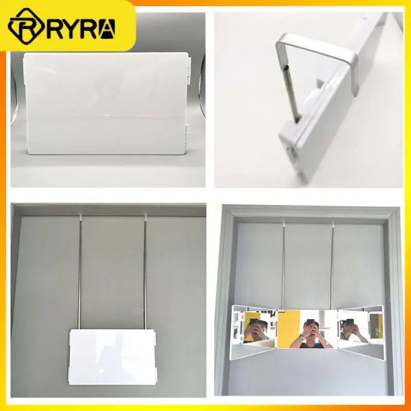 New Trifold Self Haircut Mirror Adjustable Portable Self Hairdressing Mirror 360-degree Viewing Angle Diy Haircut Tool Foldable
New Trifold Self Haircut Mirror Adjustable Portable Self Hairdressing Mirror 360-degree Viewing Angle Diy Haircut Tool Foldable