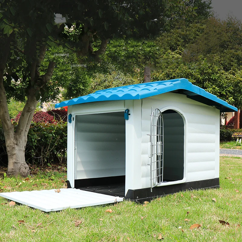 Outdoor Plastic Dogs Kennel Four Seasons Universal Washable Dog Houses Small Medium Large Pet Villa Rainproof Sunscreen Cat Cage
Outdoor Plastic Dogs Kennel Four Seasons Universal Washable Dog Houses Small Medium Large Pet Villa Rainproof Sunscreen Cat Cage